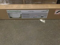 Uittrekbaar windscherm, leco, 47 24391 214, licht grijs - afbeelding 3 van  4