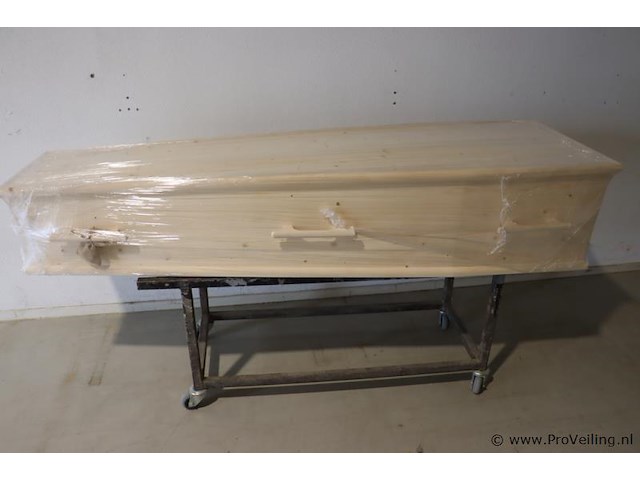 Uitvaartkist | model 100 vuren - afbeelding 2 van  8