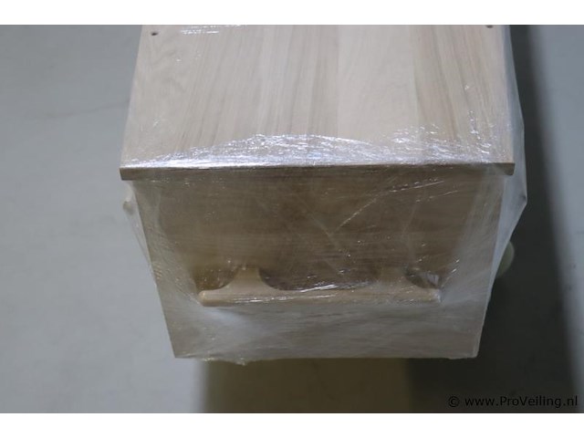 Uitvaartkist | model basis eiken - afbeelding 4 van  5