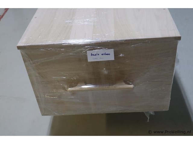 Uitvaartkist | model basis eiken - afbeelding 5 van  5