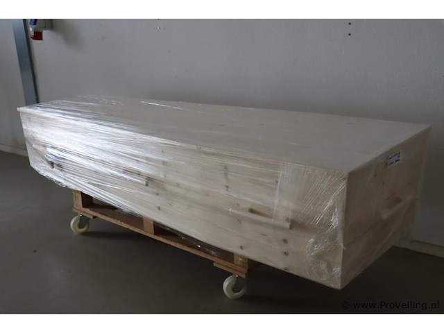 Uitvaartkist | model linalite basis vuren 2x b - 1x l - afbeelding 3 van  7