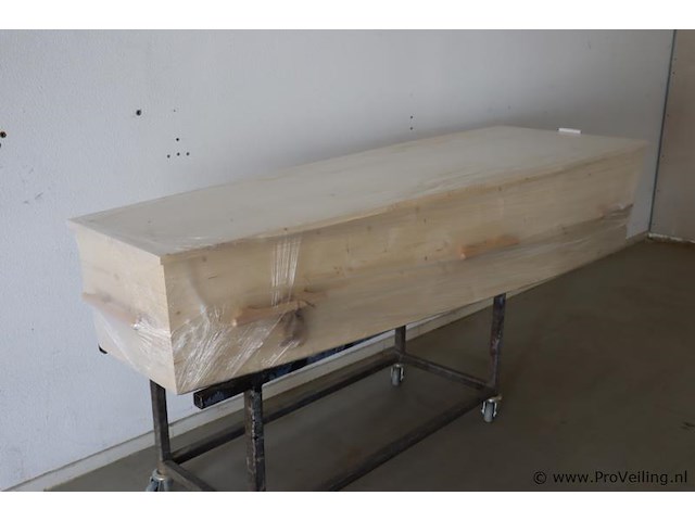 Uitvaartkist | model linalite basis vuren - afbeelding 2 van  8