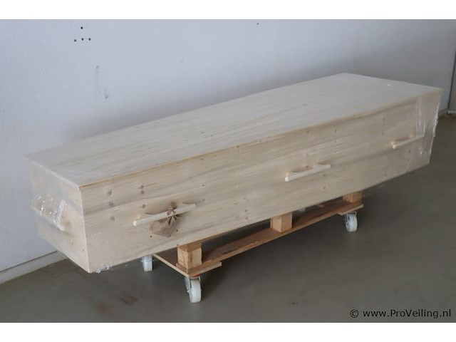Uitvaartkist | model linalite basis vuren - afbeelding 1 van  4