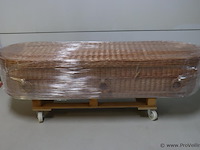 Uitvaartkist | model wilgentenen cromer - afbeelding 2 van  7