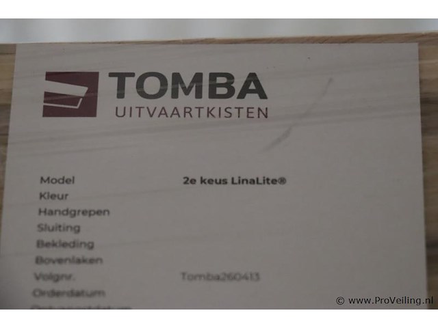 Uitvaartkisten/beenderkist | model 2e keus linalite - 5 stuks - afbeelding 9 van  14