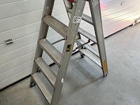 Uitzettrap, 2x5 aluminium - afbeelding 3 van  5