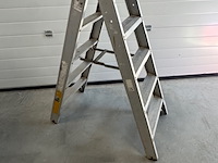 Uitzettrap, 2x5 aluminium - afbeelding 4 van  5