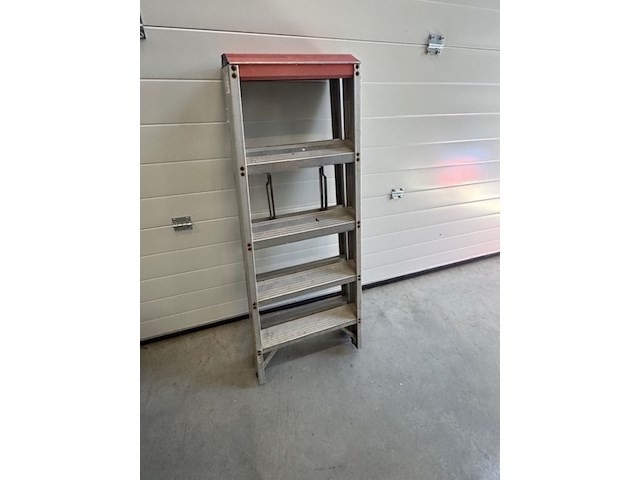 Uitzettrap, 2x5 aluminium - afbeelding 5 van  5