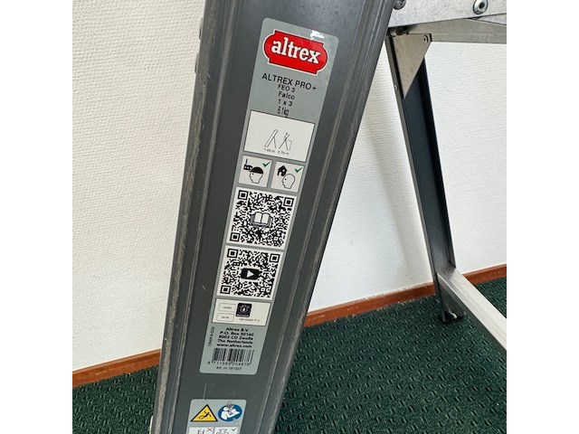 Uitzettrap, altrex pro +, falco, 1x3 treden - afbeelding 6 van  6