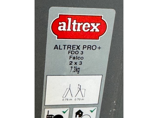 Uitzettrap, altrex pro+, falco - afbeelding 3 van  3