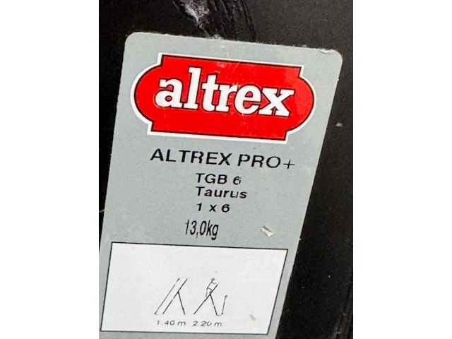 Uitzettrap, altrex pro+, taurus - afbeelding 6 van  6