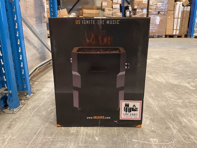Ukiah tailgater ii terrasverwarmer, bluetooth speakers, vuur - afbeelding 1 van  4