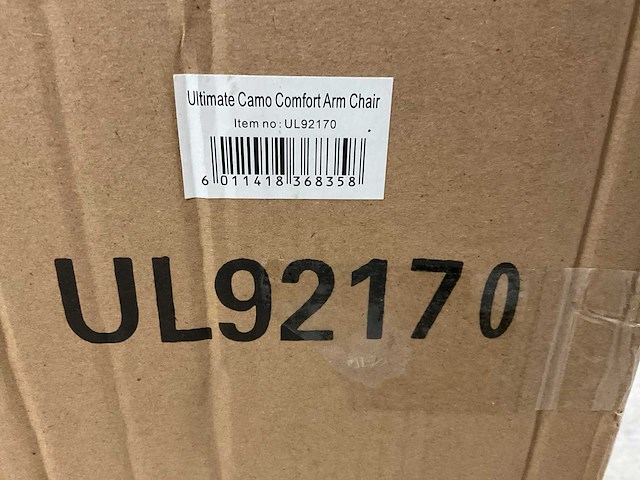 Ultimate angling camo comfort ul92170 klapstoel - afbeelding 6 van  6