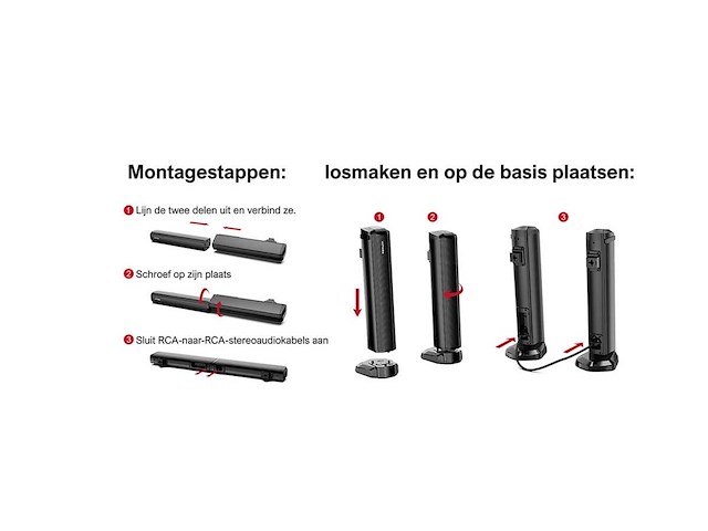 Ultimea - apollo s40 pro - soundbar - afbeelding 3 van  3