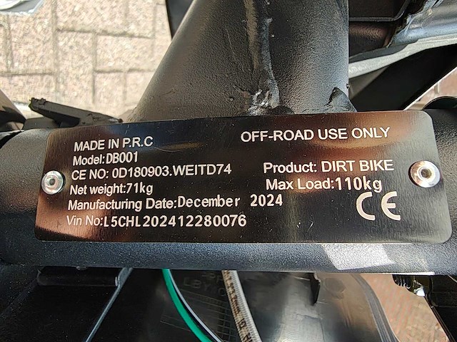 Ultra - db001 - motorfiets - afbeelding 6 van  15