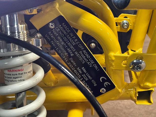 Ultra elektrische kinder quad - 1000 watt - afbeelding 3 van  3