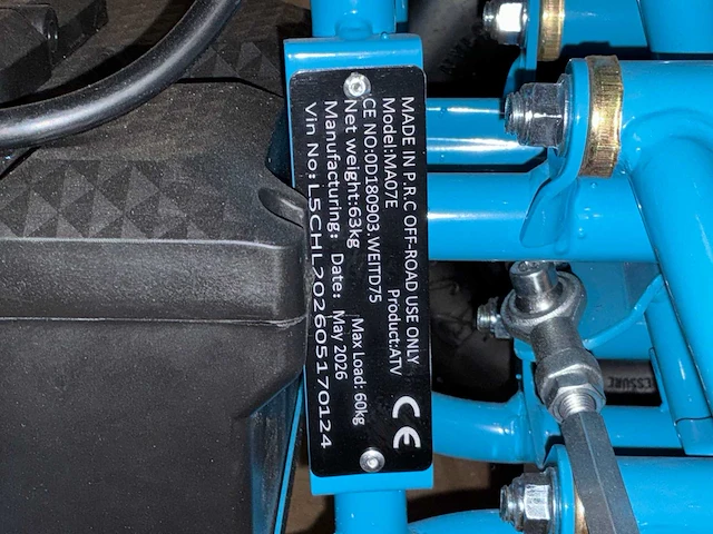 Ultra elektrische kinder quad - 1200 watt - afbeelding 9 van  9