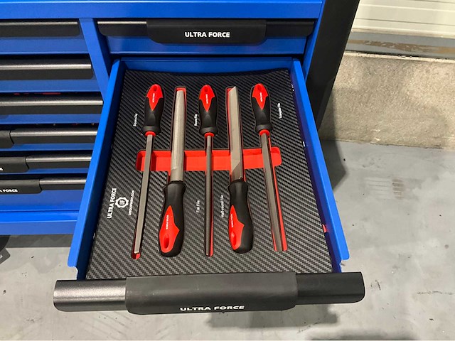Ultra force - 2025 - jumbo deluxe 293pc - gereedschapswagen - afbeelding 17 van  32