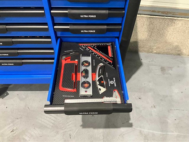 Ultra force - 2025 - jumbo deluxe 293pc - gereedschapswagen - afbeelding 21 van  32
