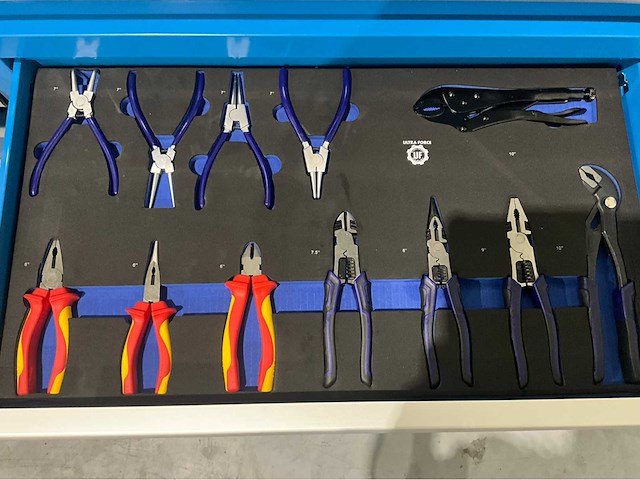 Ultra force - 2026 - 387 delige pro - gereedschapswagen met softclose - afbeelding 3 van  13