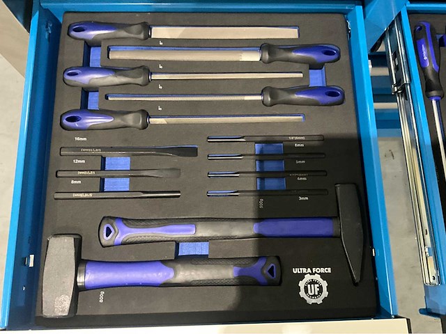 Ultra force - 2026 - 387 delige pro - gereedschapswagen met softclose - afbeelding 9 van  21