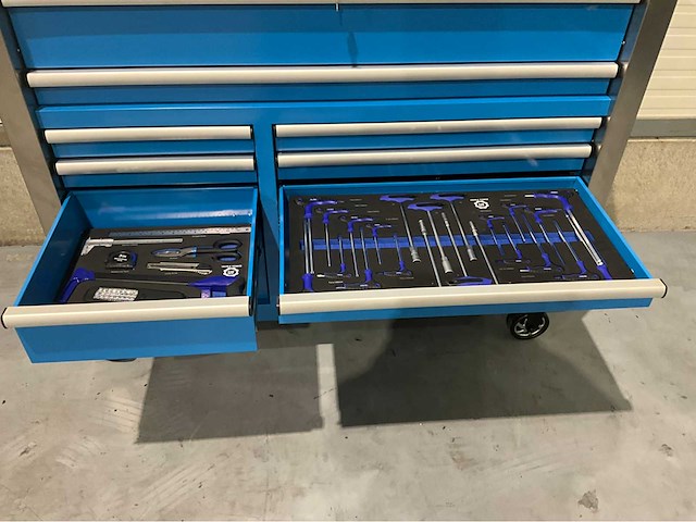 Ultra force - 2026 - 387 delige pro - gereedschapswagen met softclose - afbeelding 13 van  27