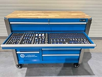 Ultra force - 2026 - 387 delige pro - gereedschapswagen met softclose - afbeelding 3 van  28
