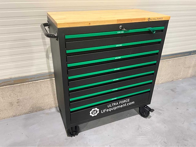 Ultra force - 2026 - 7 lades 267 pc - gereedschapswagen - afbeelding 10 van  25