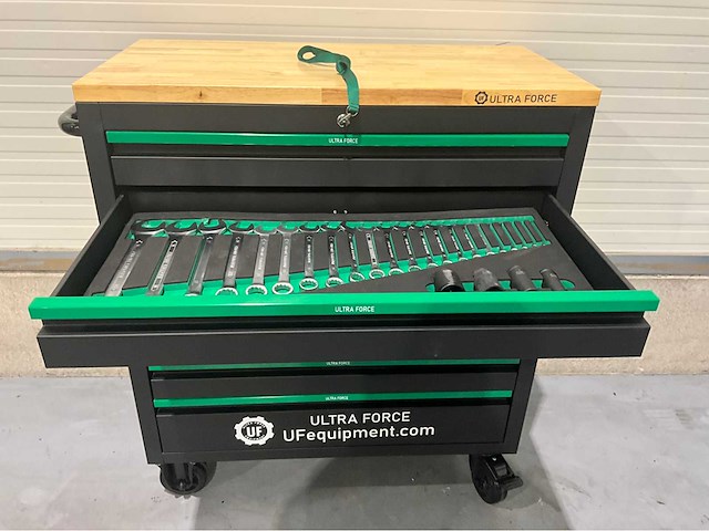 Ultra force - 2026 - 7 lades 267 pc - gereedschapswagen - afbeelding 10 van  25