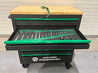 Ultra force - 2026 - 7 lades 267 pc - gereedschapswagen - afbeelding 10 van  25