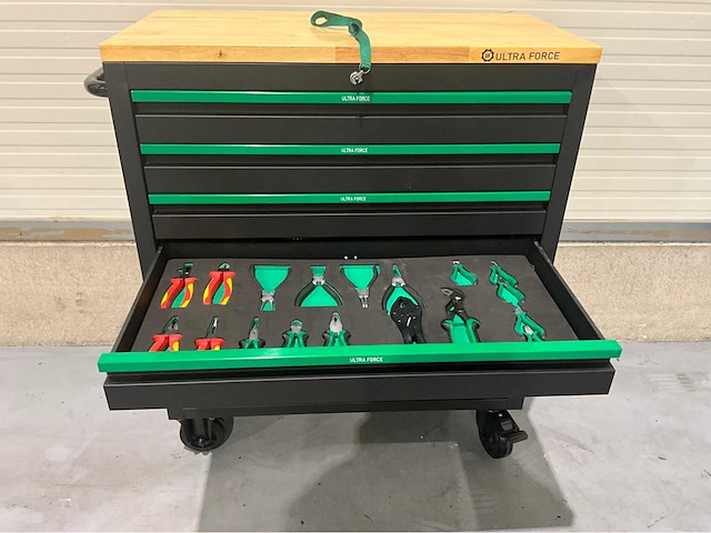Ultra force - 2026 - 7 lades 267 pc - gereedschapswagen - afbeelding 2 van  5