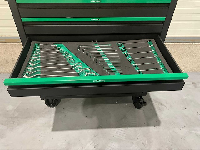 Ultra force - 2026 - 7 lades 267 pc - gereedschapswagen - afbeelding 3 van  14