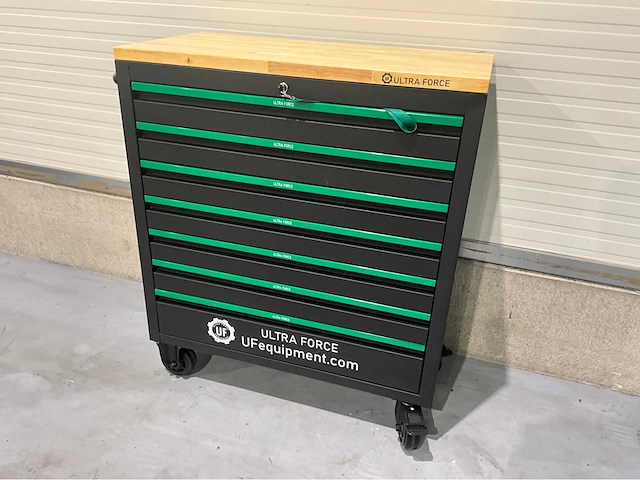 Ultra force - 2026 - 7 lades 267 pc - gereedschapswagen - afbeelding 12 van  14
