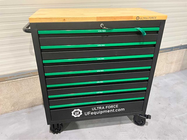 Ultra force - 2026 - 7 lades 267 pc - gereedschapswagen - afbeelding 1 van  23