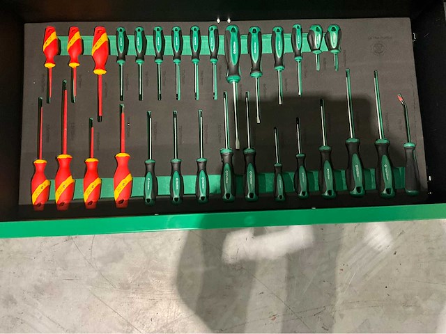 Ultra force - 2026 - 7 lades 267 pc - gereedschapswagen - afbeelding 10 van  25