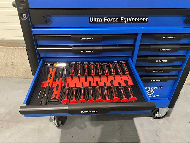 Ultra force - 2026 - jumbo deluxe 293pc - gereedschapswagen - afbeelding 4 van  32