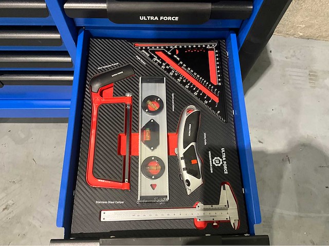 Ultra force - 2026 - jumbo deluxe 293pc - gereedschapswagen - afbeelding 18 van  32