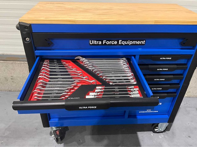 Ultra force - 2026 - jumbo deluxe 293pc - gereedschapswagen - afbeelding 2 van  32