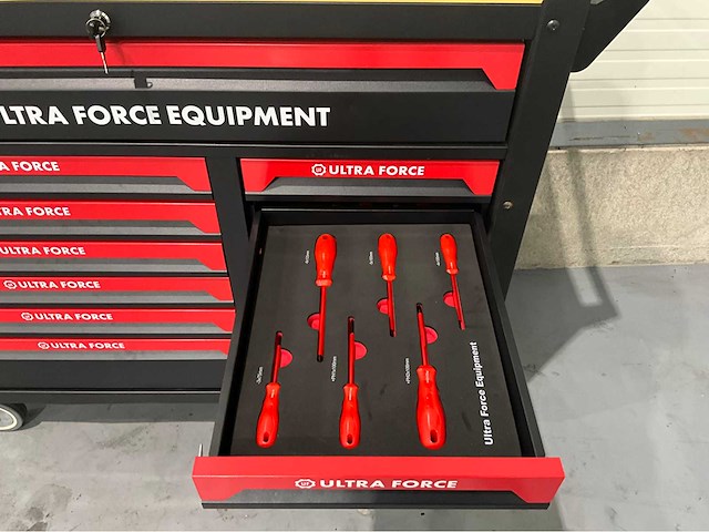 Ultra force - 2026 - redline - gereedschapswagen - afbeelding 7 van  10