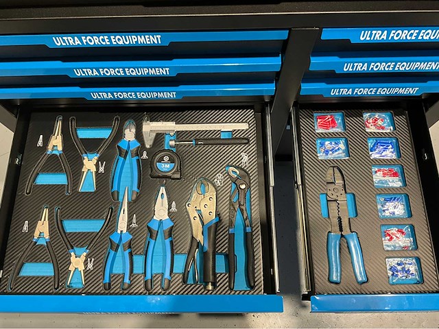 Ultra force equipment - 12 laden 269-delig - gereedschapswagen 2025 - afbeelding 10 van  20