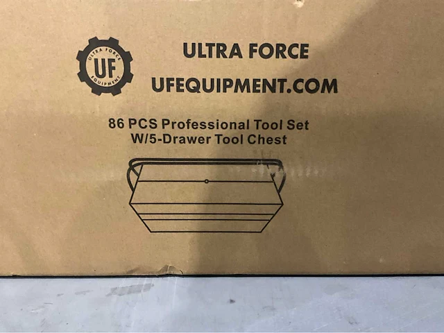 Ultra force equipment - 2026 - 86 delige - gereedschapskoffer - afbeelding 6 van  6