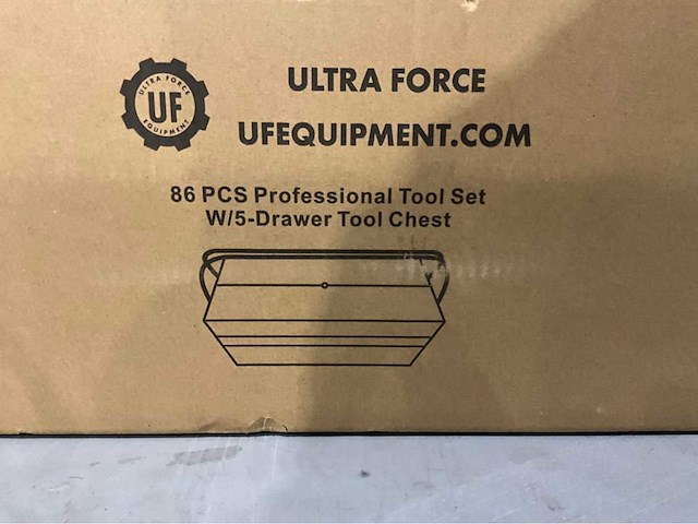 Ultra force equipment - 2026 - 86 delige - gereedschapskoffer - afbeelding 4 van  4