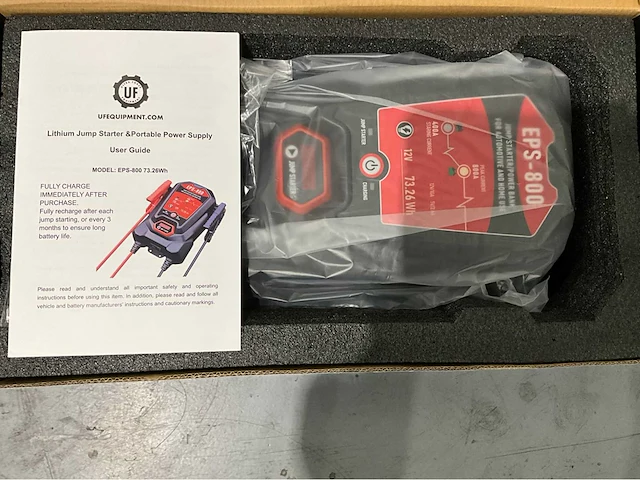Ultra force equipment - 2026 - eps-800 - startbooster / power bank - afbeelding 9 van  9