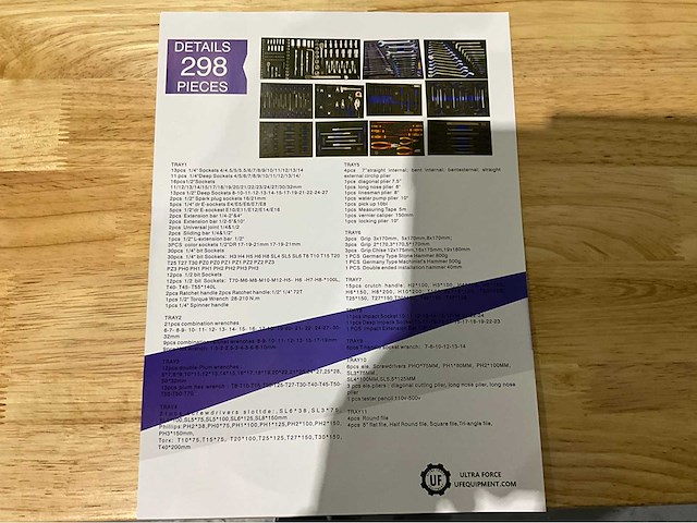 Ultra force equipment - 2026 - g13 - gereedschapswagen - afbeelding 21 van  34