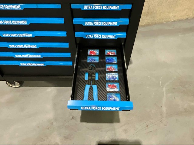 Ultra force equipment - 2026 - gereedschapswagen 12 laden incl 269 pcs gereedschap - afbeelding 15 van  26