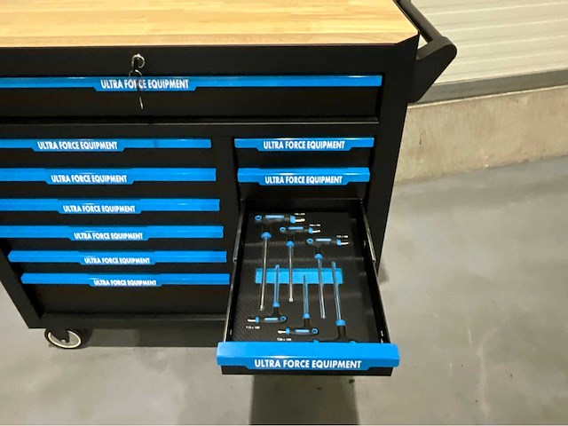 Ultra force equipment - 2026 - gereedschapswagen 12 laden incl 269 pcs - afbeelding 12 van  25