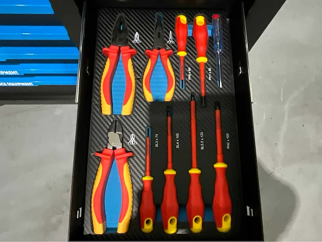 Ultra force equipment - 2026 - gereedschapswagen 12 laden incl 269 pcs - afbeelding 11 van  26