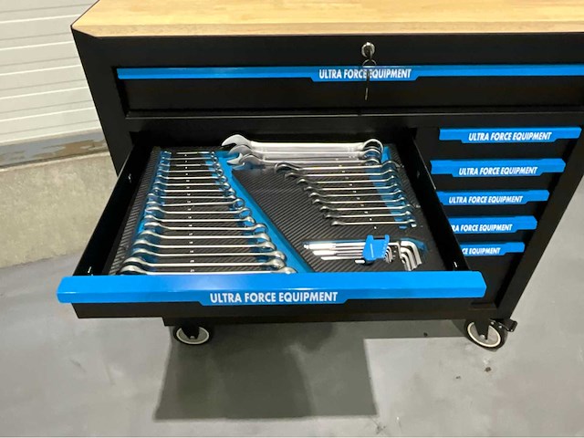Ultra force equipment - 2026 - gereedschapswagen 12 laden incl 269 pcs - afbeelding 20 van  25