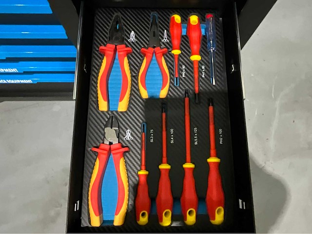 Ultra force equipment - 2026 - gereedschapswagen 12 laden incl 269 pcs - afbeelding 4 van  11