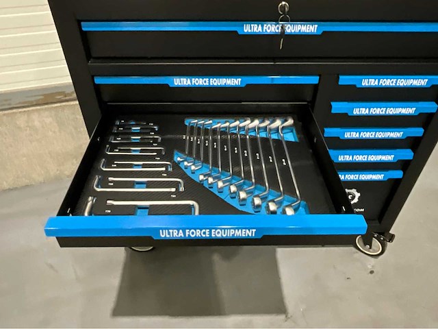 Ultra force equipment - 2026 - gereedschapswagen 12 laden incl 269 pcs - afbeelding 10 van  11